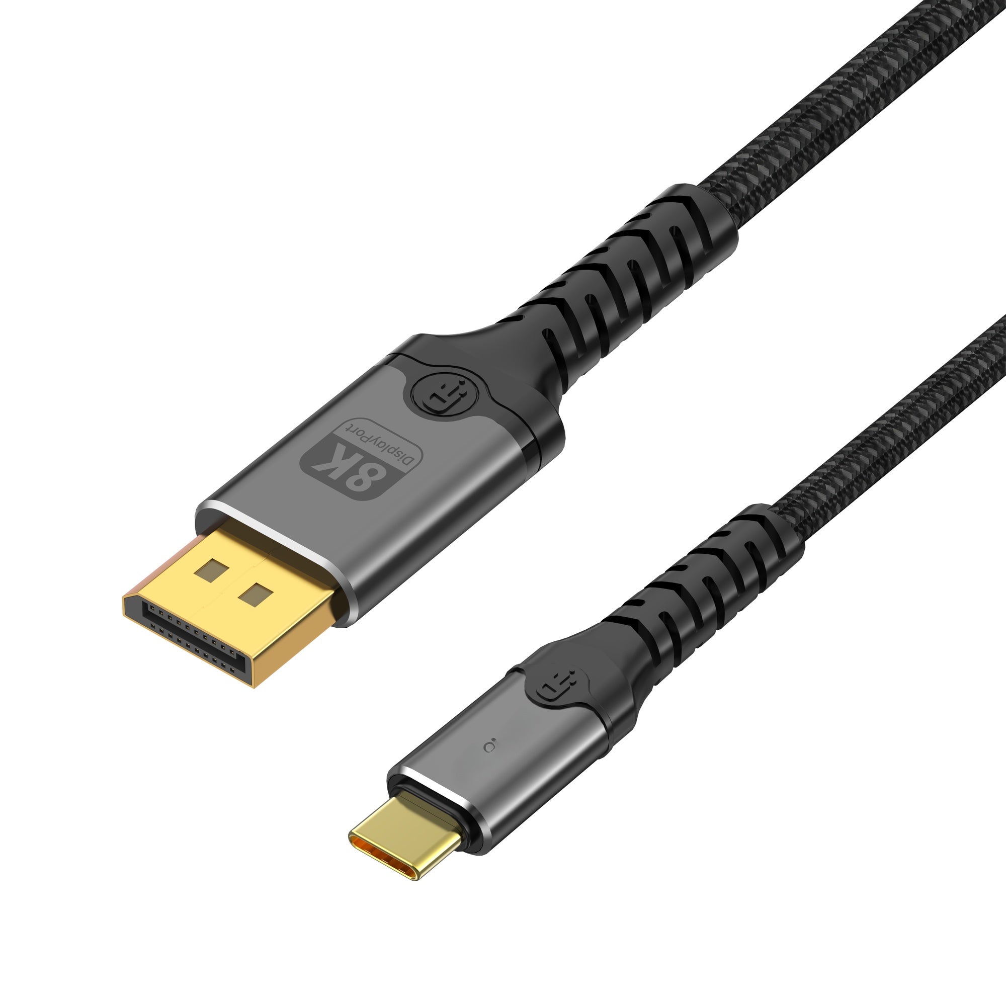 NÖRDIC 5m USBC to DP 1.4 kabel 8K60Hz 4K120Hz 32,4Gbps bi-directional