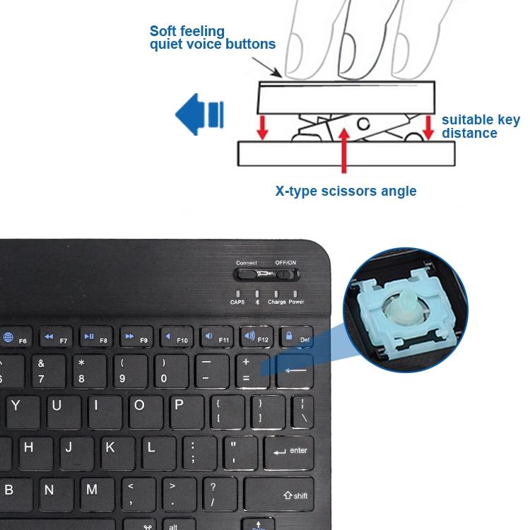 NÖRDIC Bluetooth 5.0 Näppäimistö 78 näppäintä IOS Android Windows US Layout