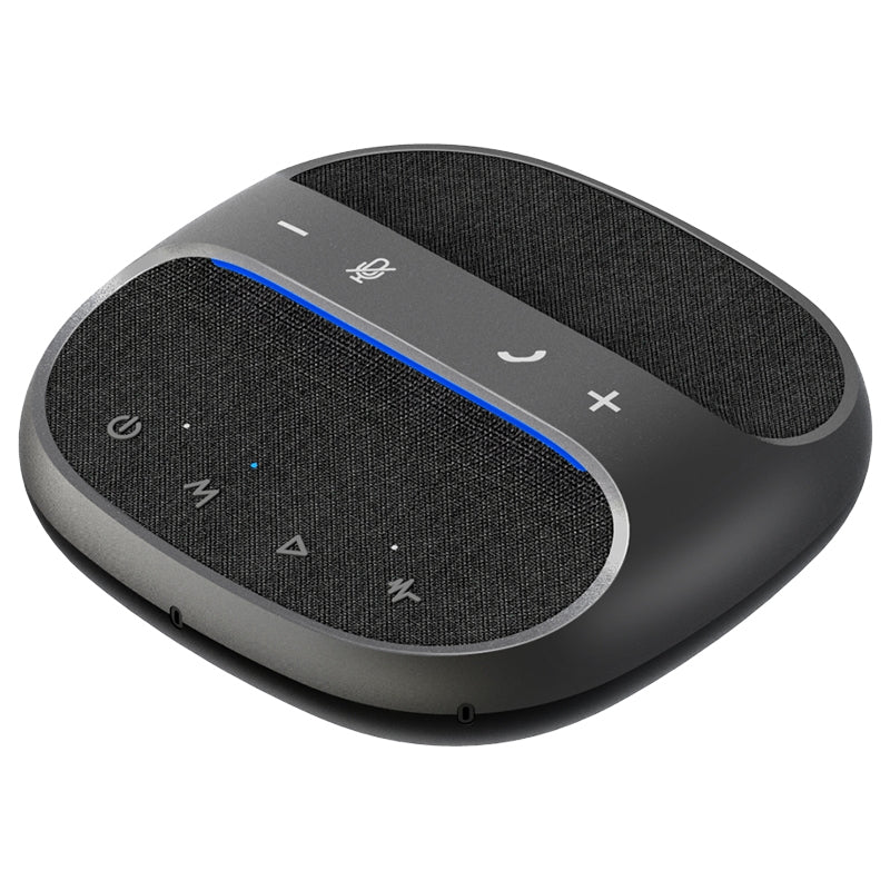 NÖRDIC Konferenssikaiutin Bluetooth USB-adapterilla ja 4 mikrofonia PC:lle, Melunvaimennus