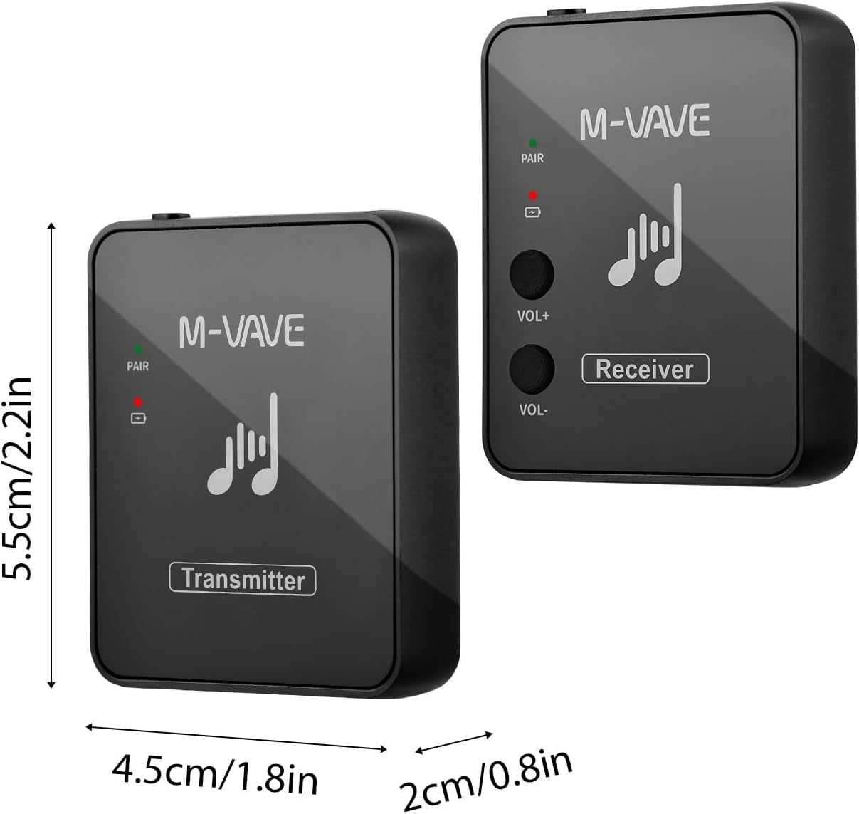 NÖRDIC Ladattava In-Ear Monitor -järjestelmä vastaanottimella