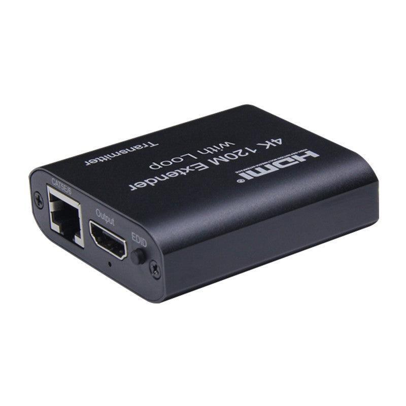 NÖRDIC HDMI Cat6 laajennus 120m 4K30Hz HD silmukalla EDID-toiminnolla HDMI-laajennus