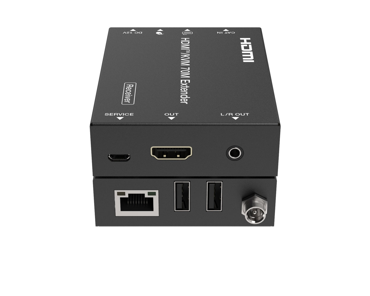 NÖRDIC KVM Laajentaja HDMI 4K60Hz 70m CAT6