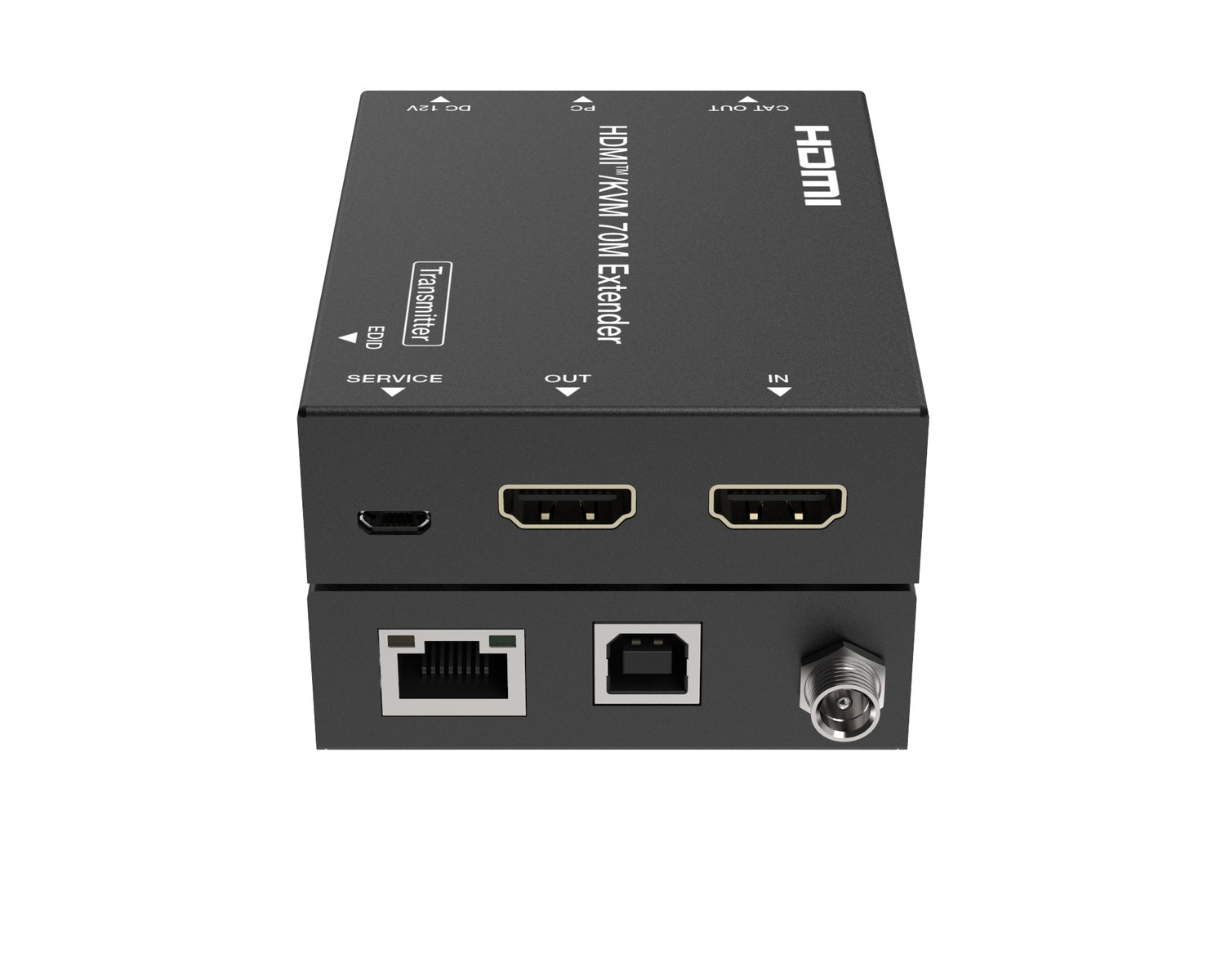 NÖRDIC KVM Laajentaja HDMI 4K60Hz 70m CAT6