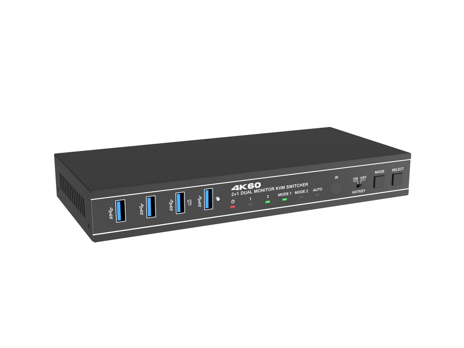 NÖRDIC KVM-kytkin 2-2 HDMI ja DP-2xHDMI 4K60Hz