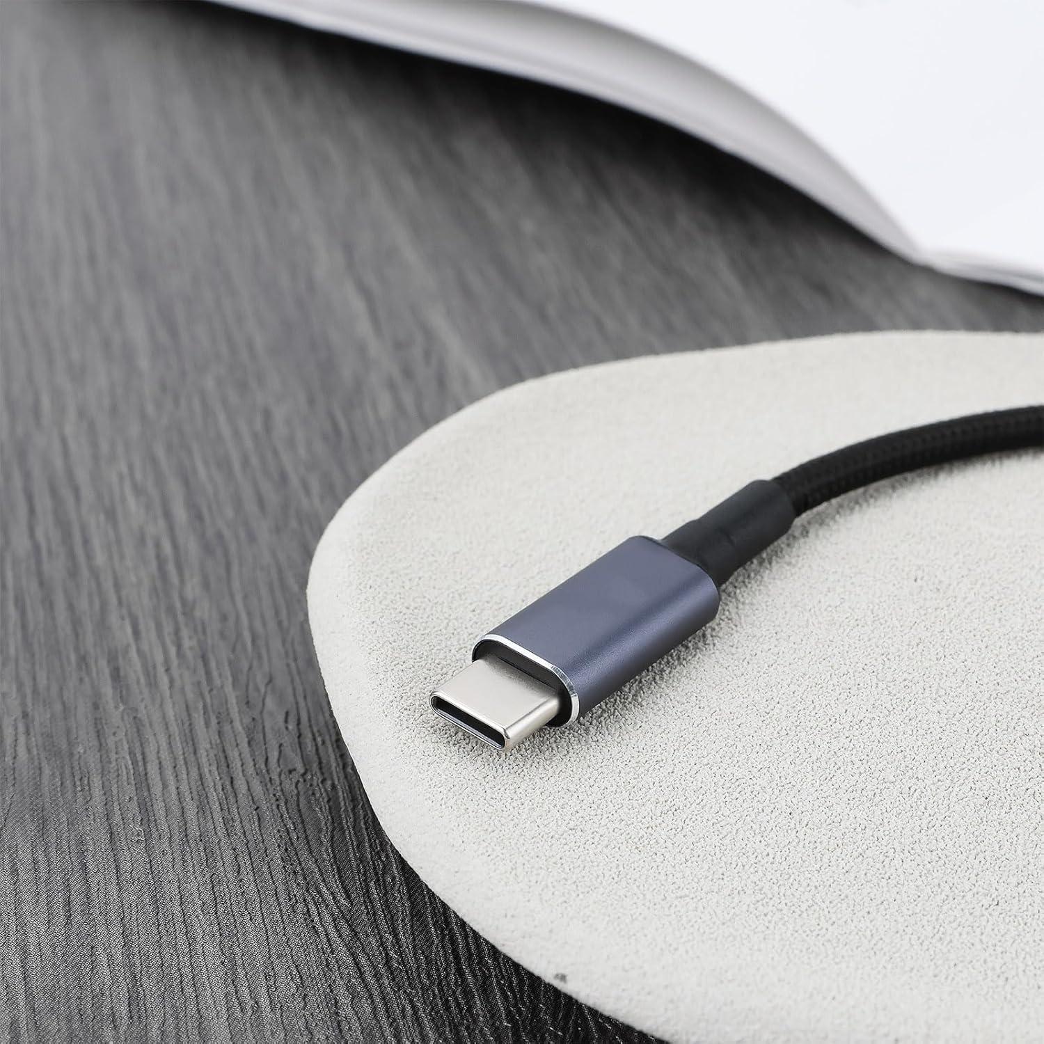 NÖRDIC Lenovo Square Yellow - USB-C-adapteri 17 cm