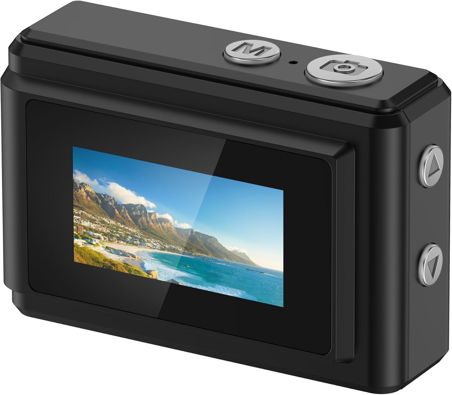 NÖRDIC Mini Digital Camera Keychain Tiny Pixel Hd 1080p Retro 0,96" screen