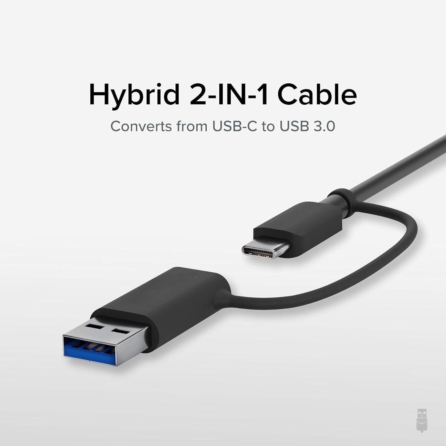 NÖRDIC Verkkosovitin USB-A ja USB-C 3.0 5G Ethernetille