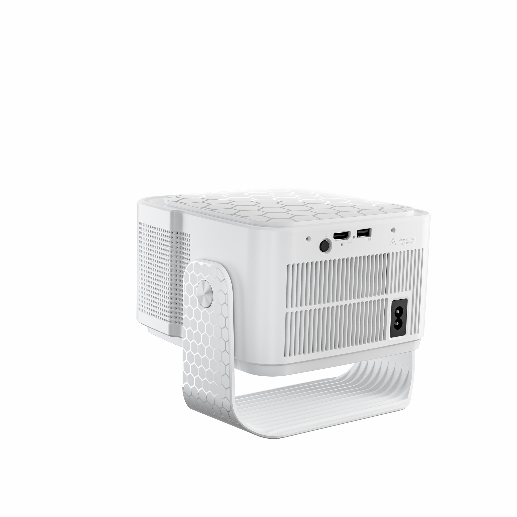 NÖRDIC Projektori Google-sertifioitu 1080p 500 ANSI lumen 2.4/5G WiFi 6 Android 11