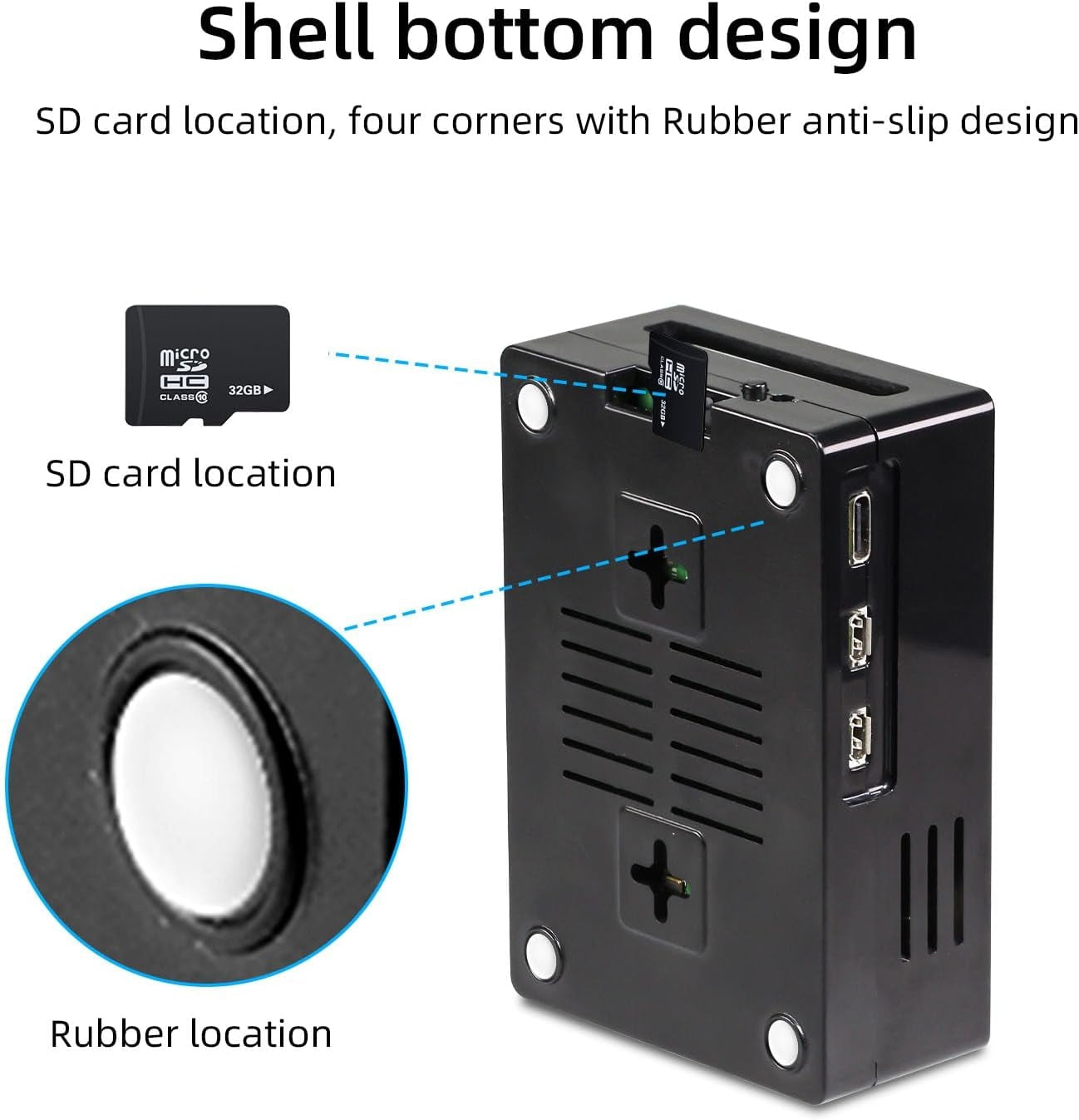 NÖRDICRaspberry Pi Display, 3.5 Inch Touchscreen with Raspberry Pi 5 Case, 480 x 320 TFT LCD 60 FPS Monitor with Mini Fan and Heatsink