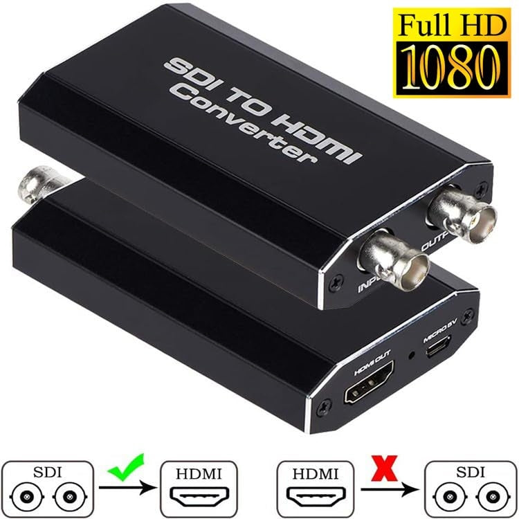 NÖRDIC SDI–HDMI-adapteri 1080P