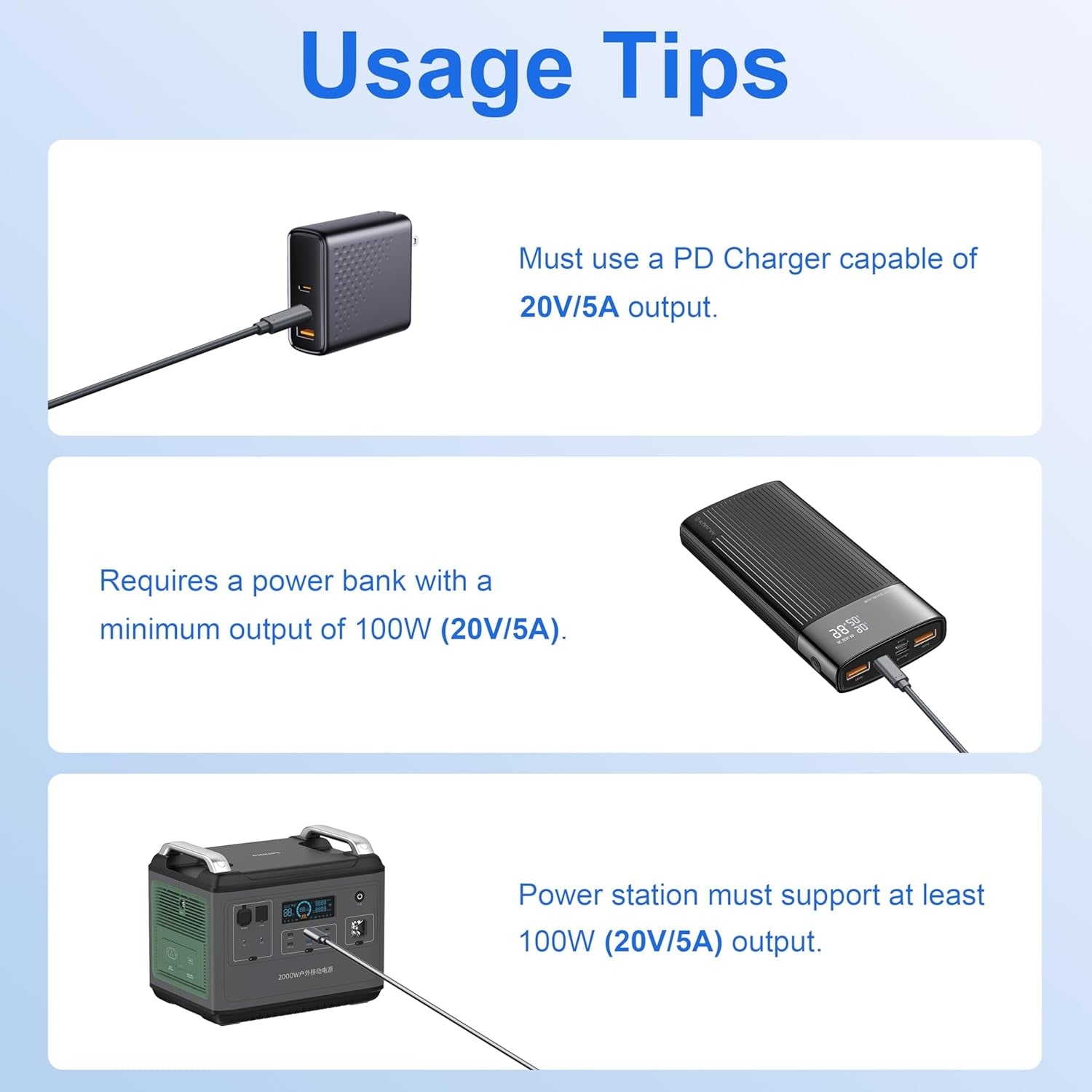Starlink 5m Mini-kaapeli USB-C–DC Vedenpitävä 100W Sisääntulo Ulkoiluun Retki Matka Työ