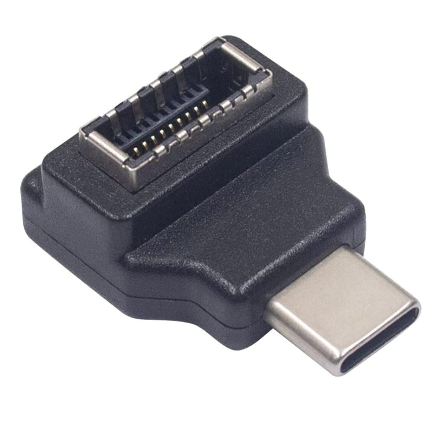 NÖRDIC Type E naaras-USB-C-urossovitin 90 asteen kulmassa