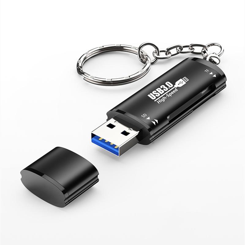 NÖRDIC USB-A 3.0 kortinlukija 2 Slot SD, MicroSD UHS-I