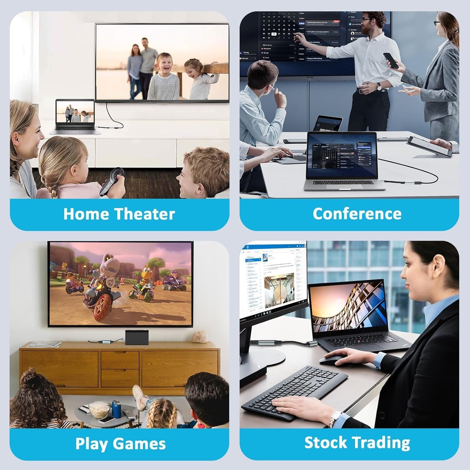 NÖRDIC USB3.0 to HDMI Convertor 1080P 60Hz