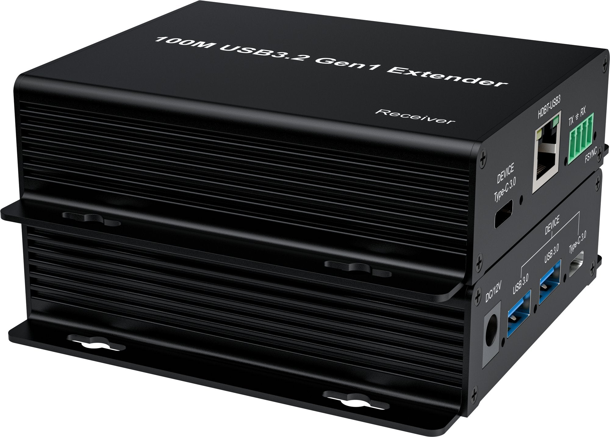 NÖRDIC USB3.2 Extender 5Gbps 2xUSB-A + 2xUSB-C up to 100m