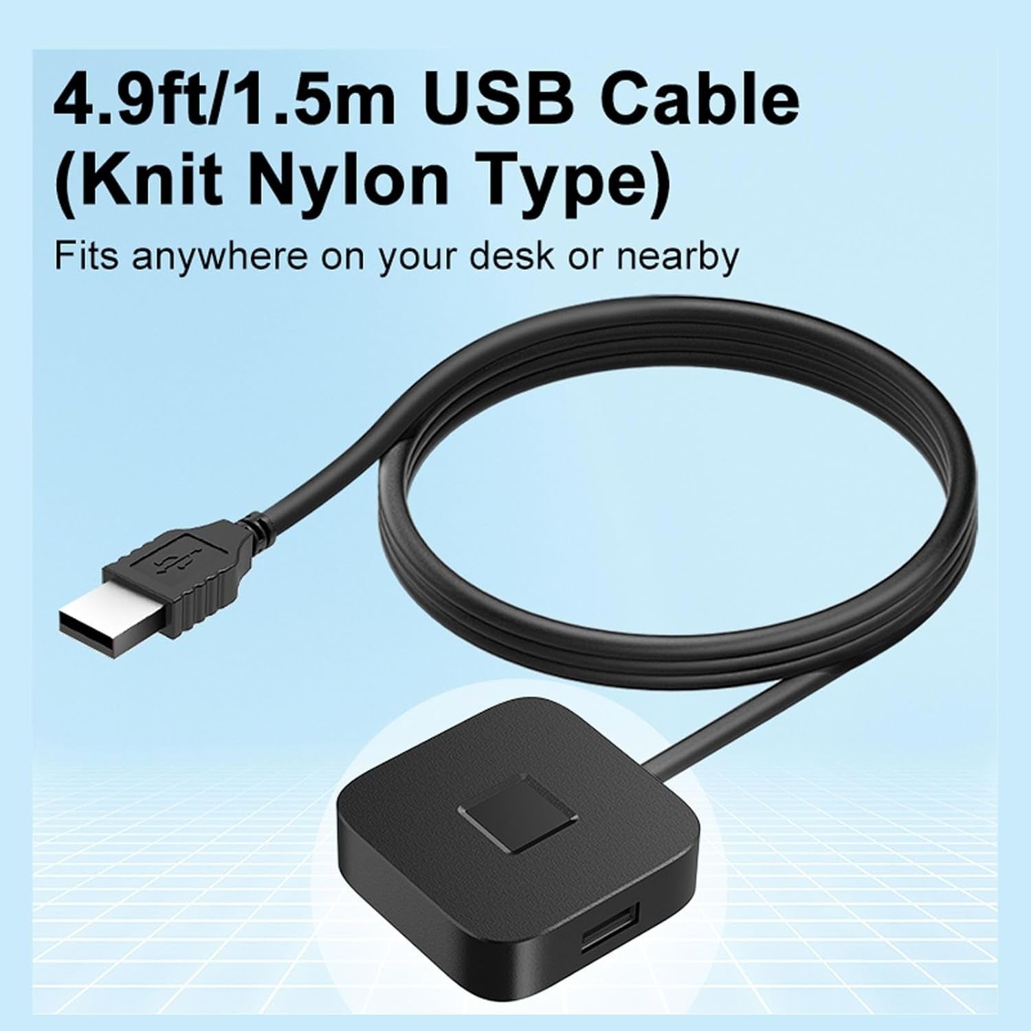 NÖRDIC USB A+C Fingerprint Reader Support for Wins 10 11 Fast Matching Biometric Fingerprint Scanner