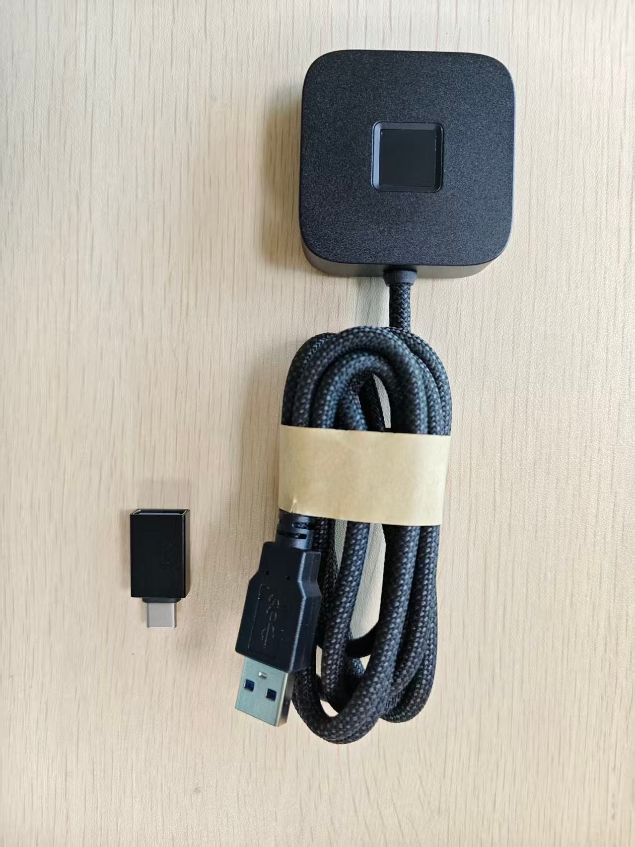 NÖRDIC USB A+C Fingerprint Reader Support for Wins 10 11 Fast Matching Biometric Fingerprint Scanner