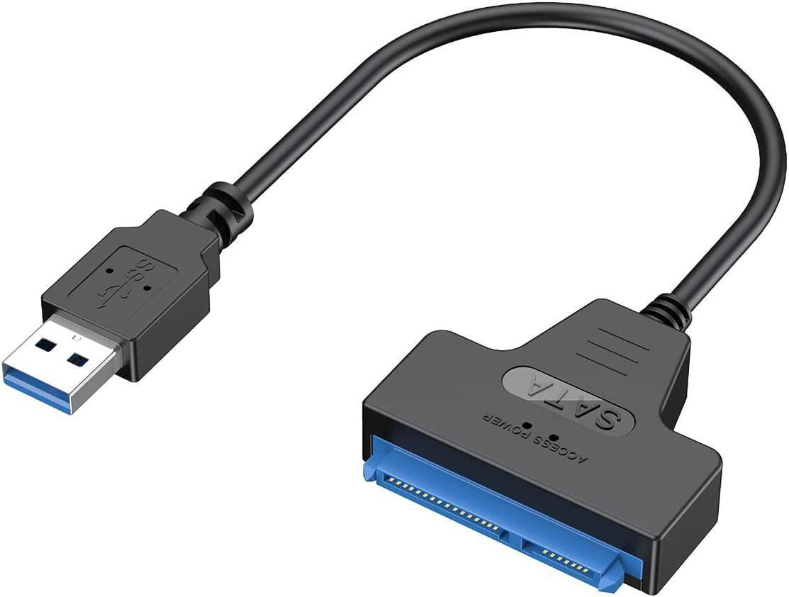 NÖRDIC USB-A–SATA-sovitin 2.5 SATA III HDD 5Gbps