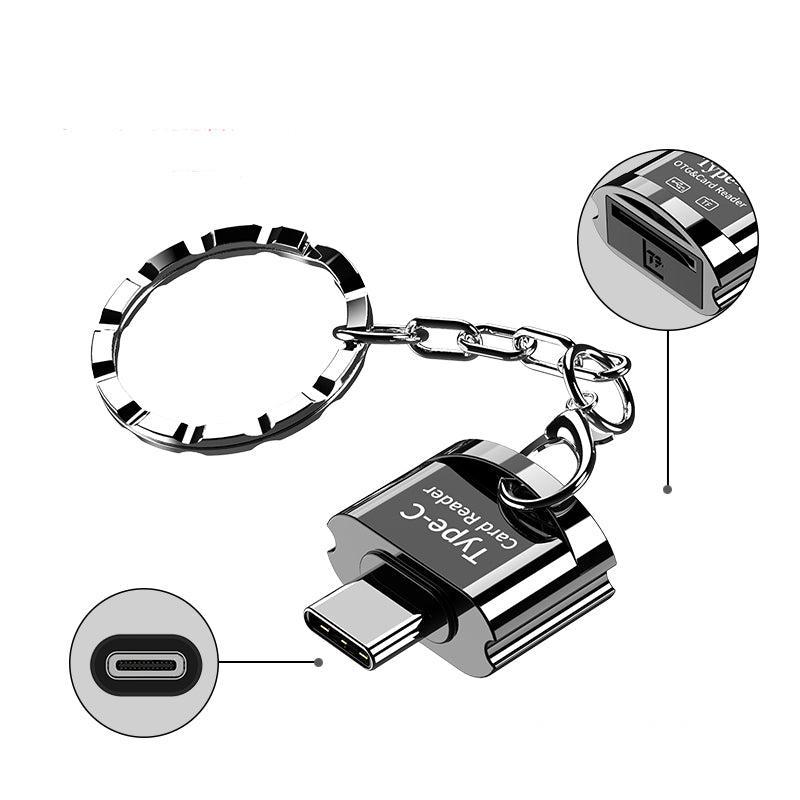 NÖRDIC USB-C 3.1 -Kortinlukija MicroSD UHS-I