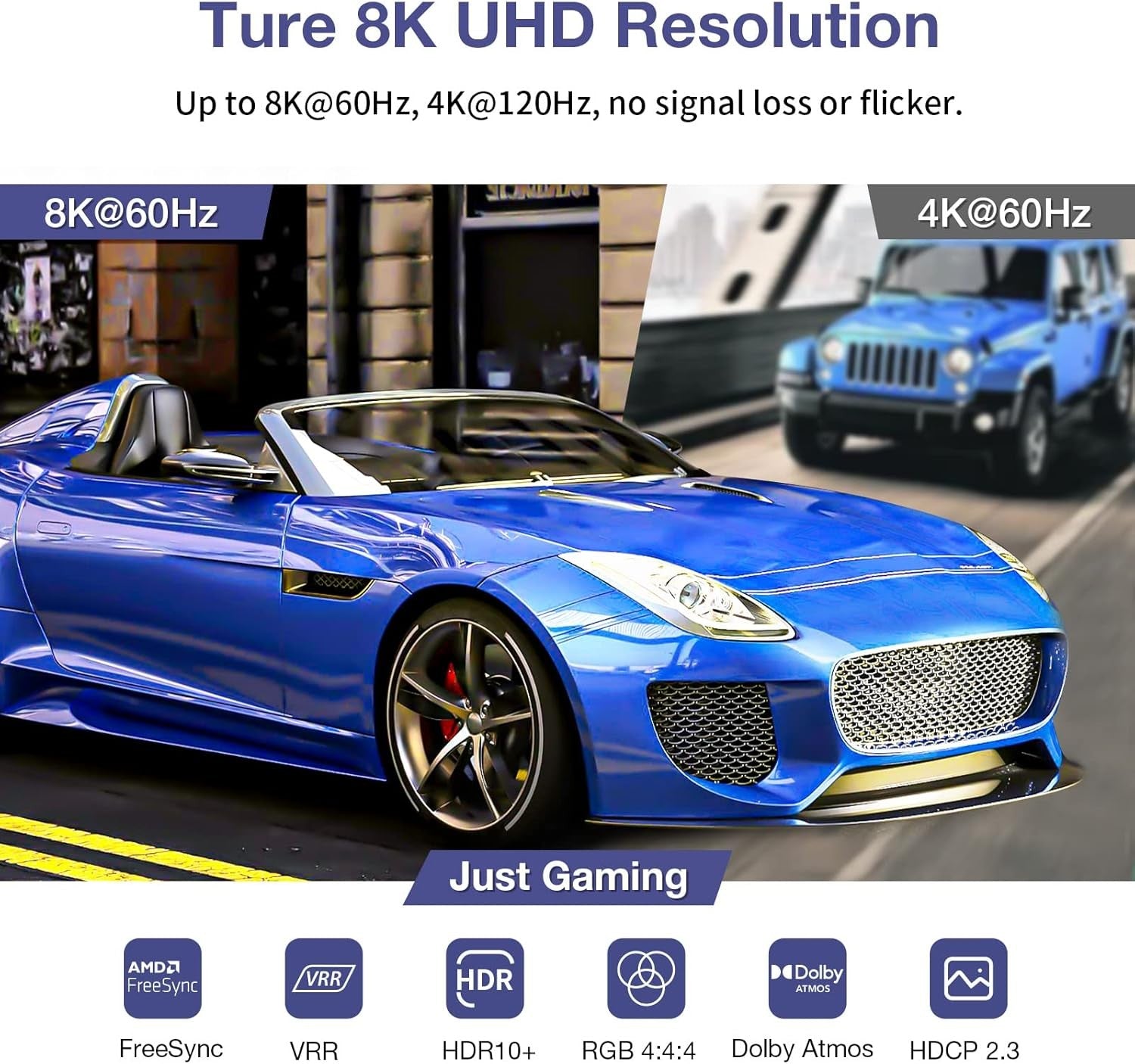 NÖRDIC USB-C - HDMI 8K60Hz -sovitin