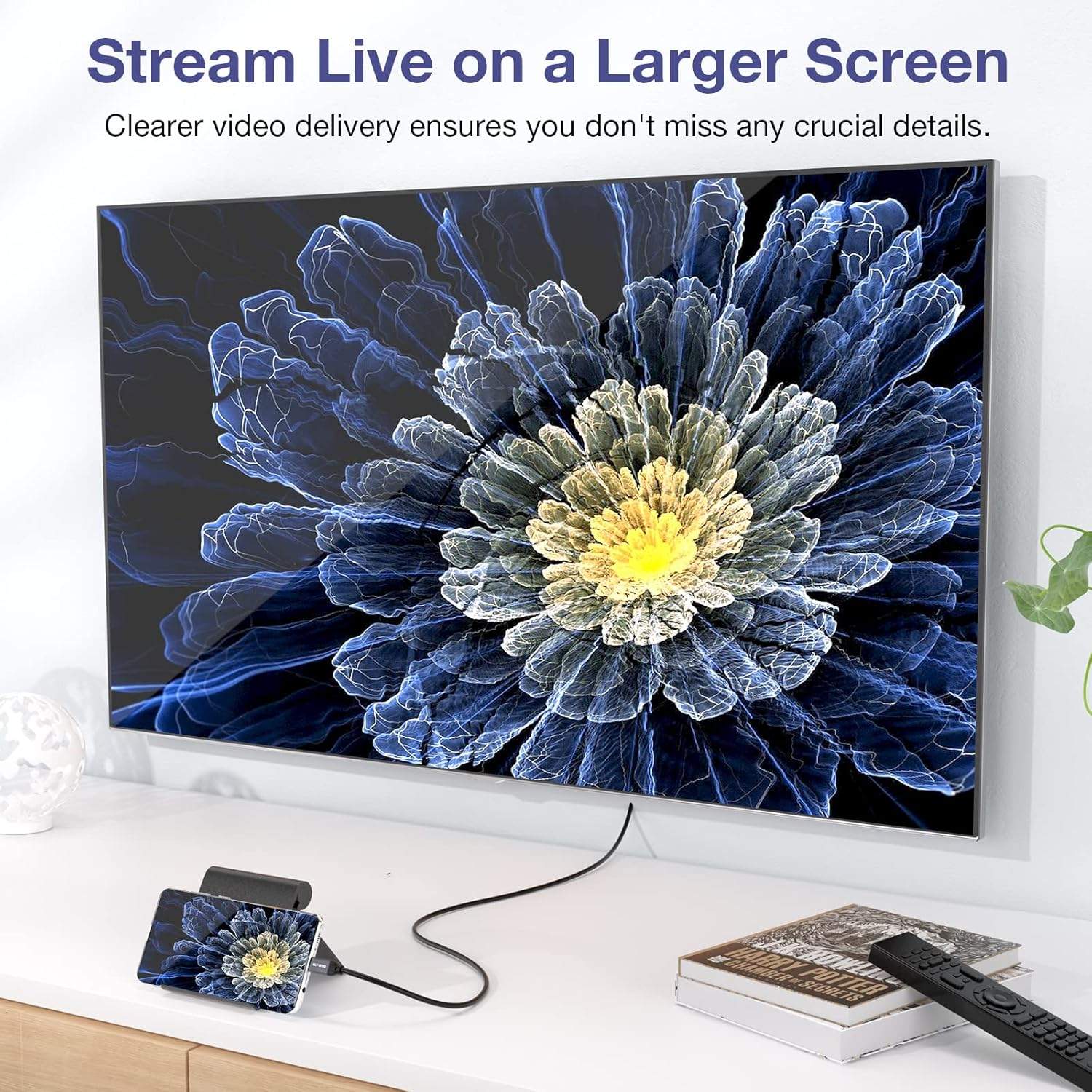 NÖRDIC USB-C - HDMI 8K60Hz -sovitin