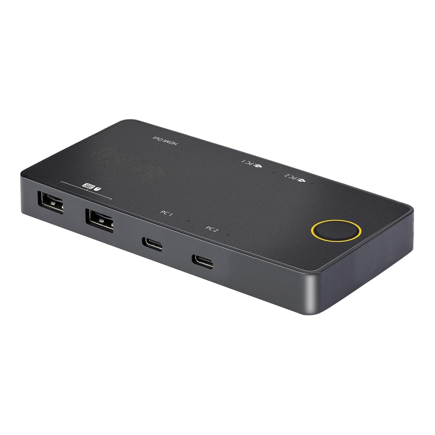 NÖRDIC-telakointiasema ja KVM-kytkin 2-1 USB-C-HDMI, 4K60Hz, 2x USB-A, 2x USB-C PD 100W