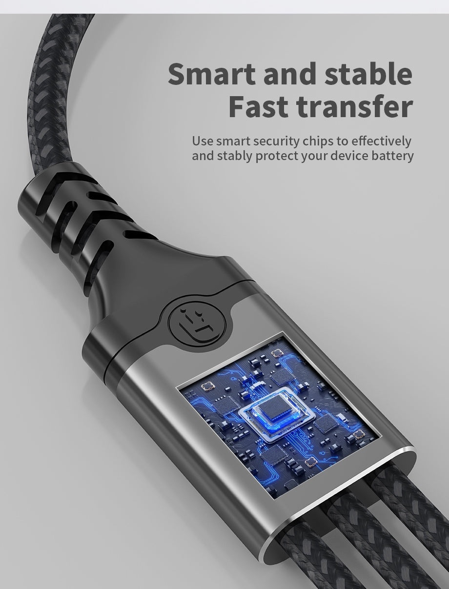 NÖRDIC USB-C -keskitin 1xUSB-C PD60W ja 2xUSB-C