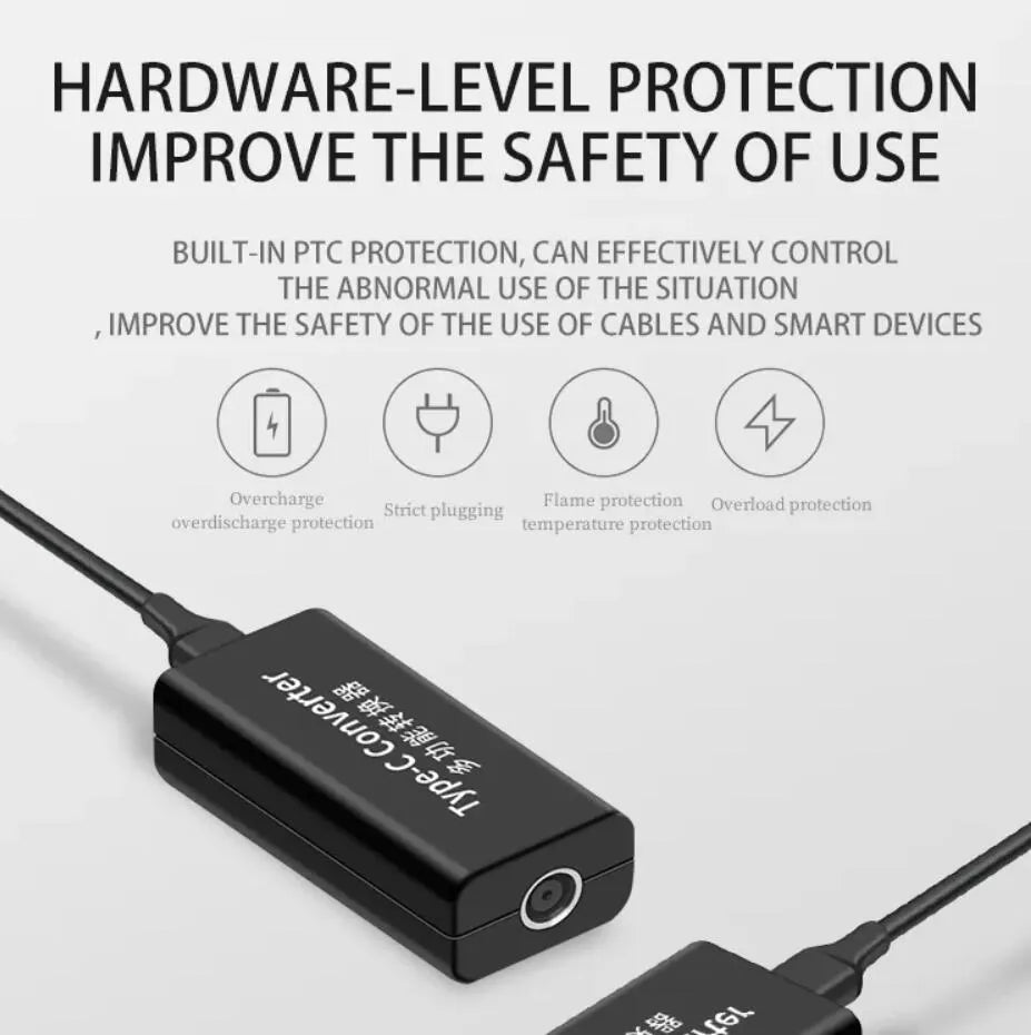 NÖRDIC USB-C–DC 4.5×3.0mm -adapteri