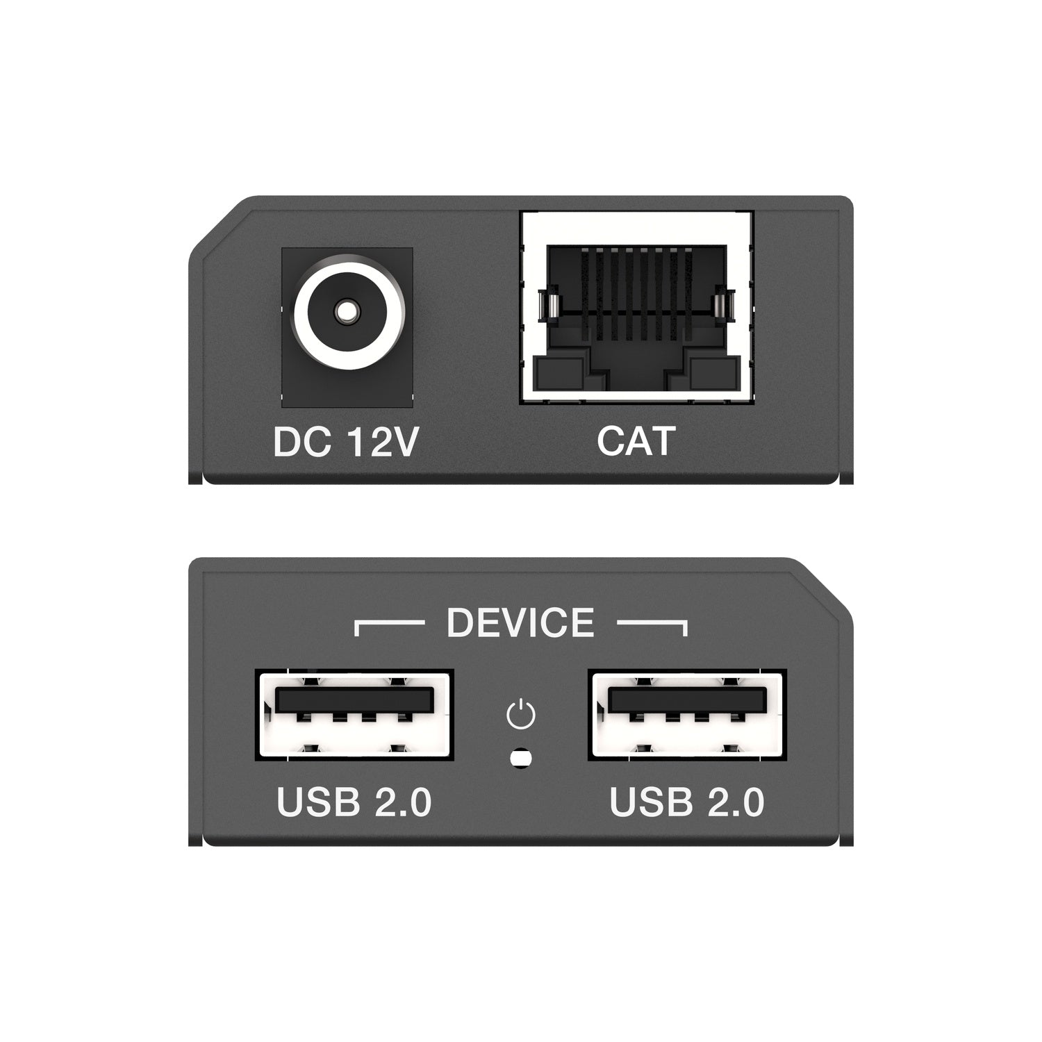 NÖRDIC USB-Laajennin jakaja 1-2 CAT6 100m