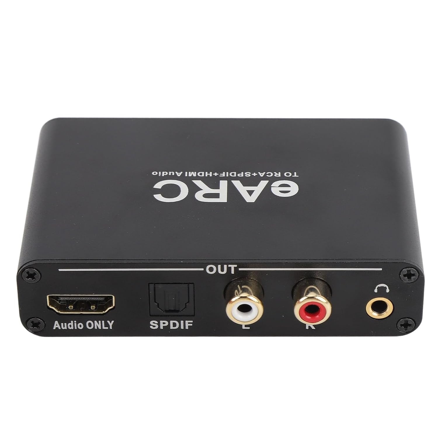 NÖRDIC eARC/ARC HDMI äänierotin, 24 bit 192 kHz äänenvoimakkuuden säätö, HDMI, RCA, optinen ja 3,5 mm äänilähtö, HDTV:lle, kaiuttimille ja vahvistimille