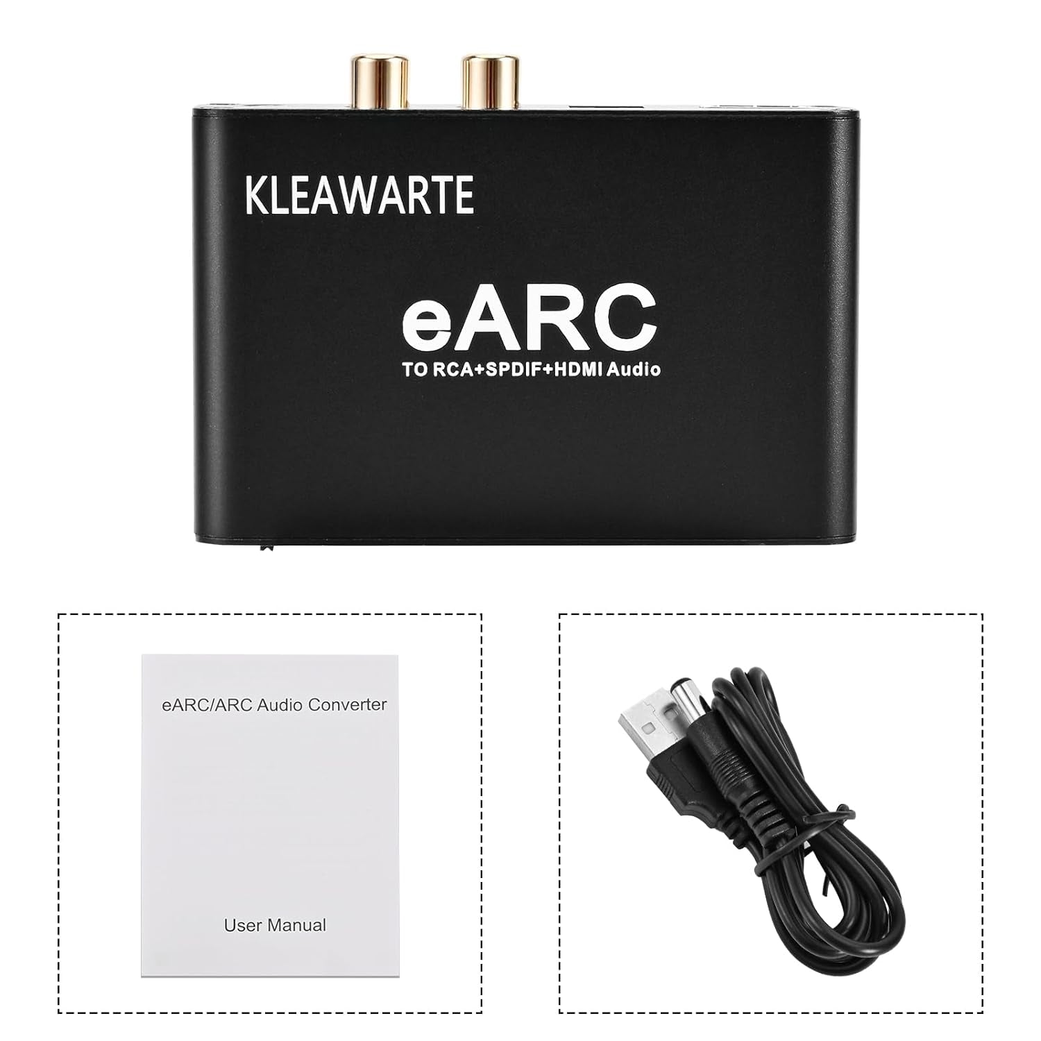 NÖRDIC eARC/ARC HDMI äänierotin, 24 bit 192 kHz äänenvoimakkuuden säätö, HDMI, RCA, optinen ja 3,5 mm äänilähtö, HDTV:lle, kaiuttimille ja vahvistimille