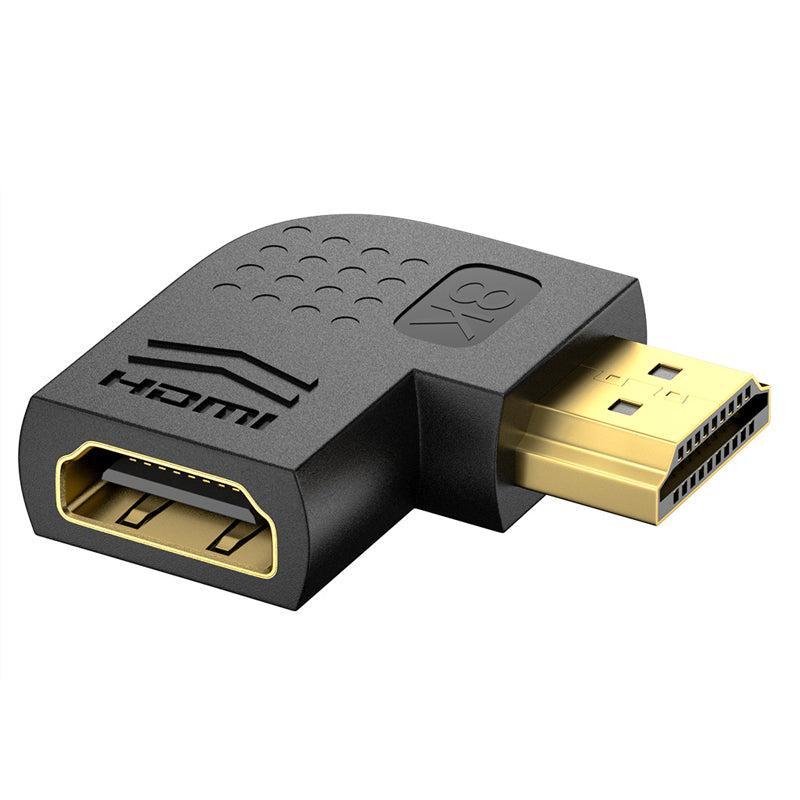 NÖRDIC kulmikas HDMI 2.1 -sovitin 8K60Hz 4K120Hz HDR