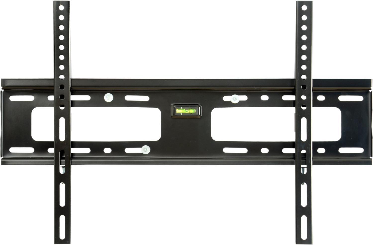 NÖRDIC seinäteline näytölle/televisiolle, 32"-70", kiinteä/kiinteä, max 50 kg, VESA-yhteensopiva 600x400 asti, musta