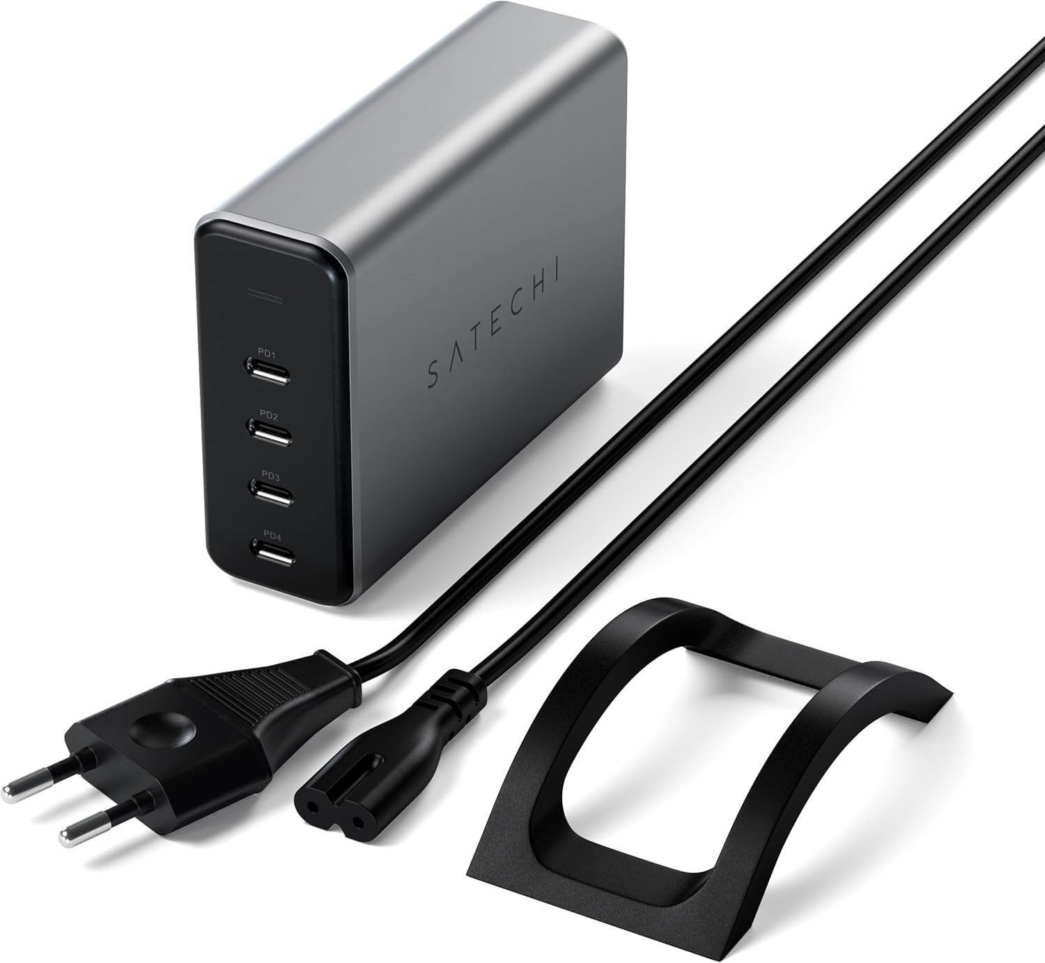 Satechi 165 W USB-C 4-porttinen PD GaN -laturi