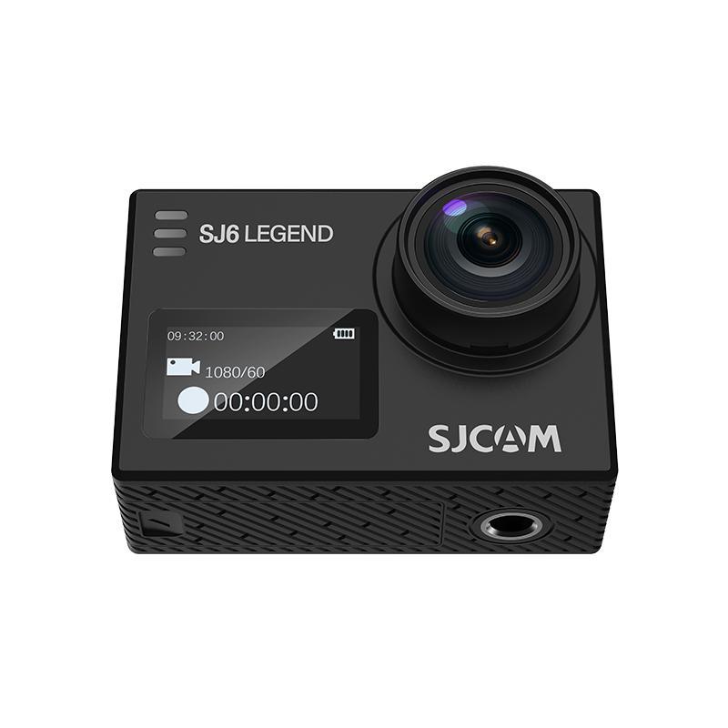 SJCAM SJ6LEGEND 4K 24 fps Toimintakamera, 3-akselinen stabilointi, vedenpitävä, kosketusnäyttö, Wi-Fi-yhteys.