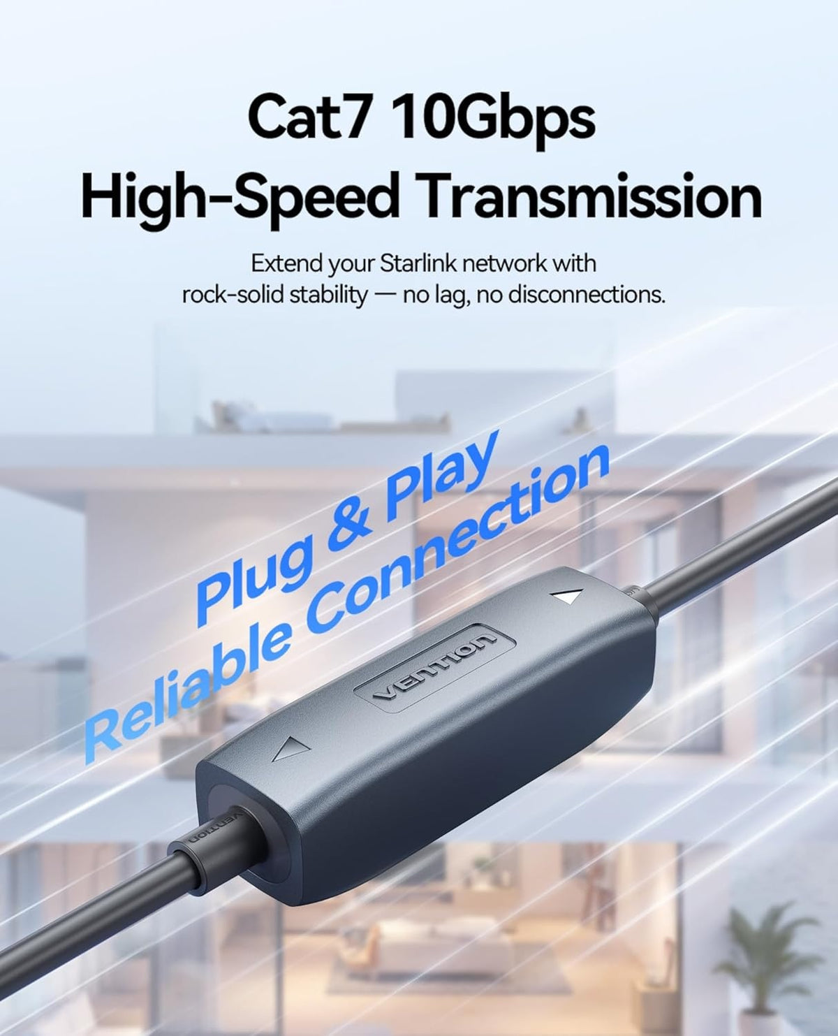 Starlink kaapelikytkin Starlink-kaapelille Gen3, IP68-vesitiivis liitin, jatko RJ45-liitäntään, yhteensopiva Starlink Ethernet -sovittimen Gen3 kanssa