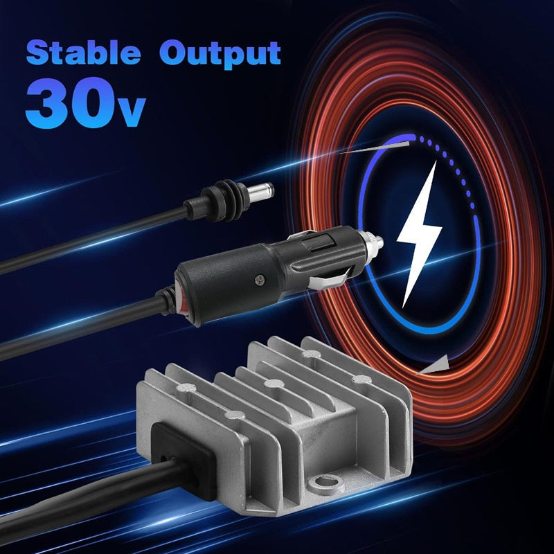 Starlink Mini Universal DC Strömomvandlare 12V/24V Boost to 30V 3.5A 105A 2m