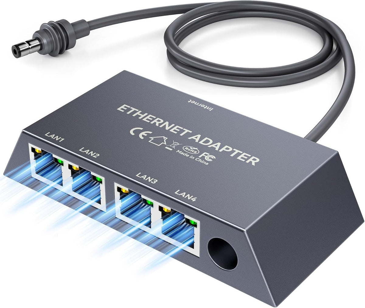 Starlink Multi Ports Standard 4X, Gen 3, Mini Giga Ethernet Adapter 4ports