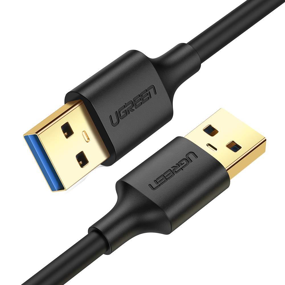 UGREEN USB3.1 kaapeli tyyppi A uros tyyppi A uros 5Gbps 2m USB3.0