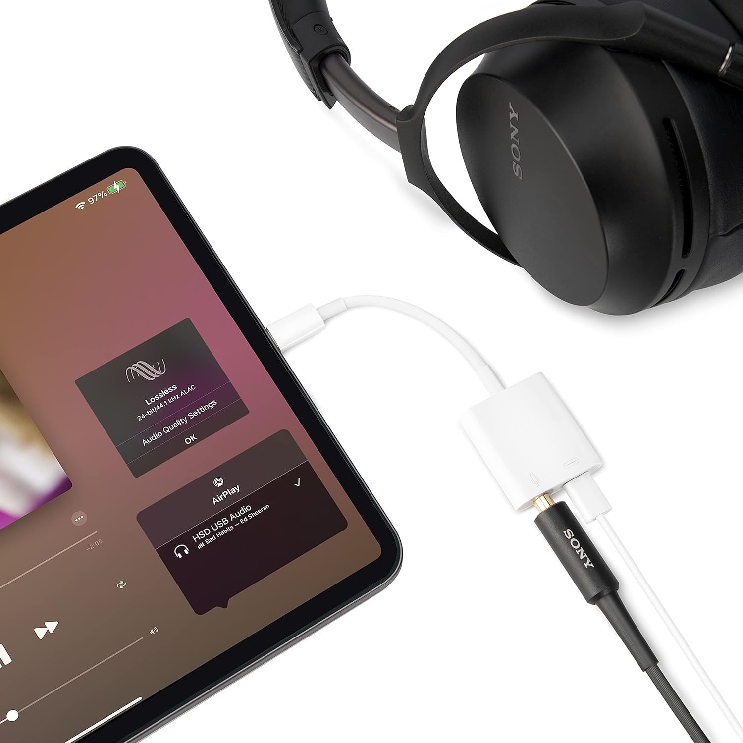 NÖRDIC USB-C - 3,5 mm audiosovitin, USB-C kuulokesovitin ja PD 60 W lataus