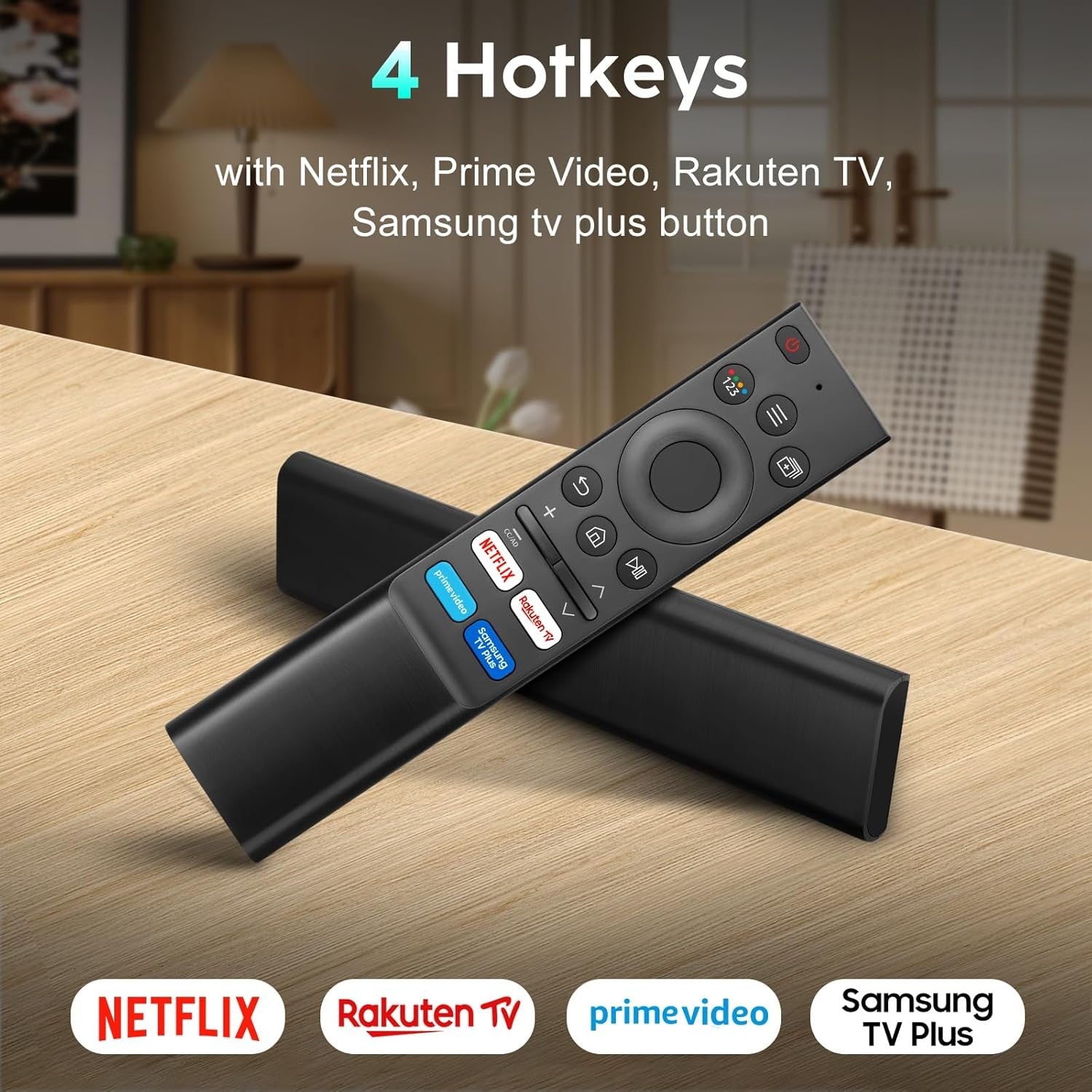 Yleiskaukosäädin Samsung Smart TV -televisioille, yhteensopiva alkuperäisten Samsung-mallien kanssa