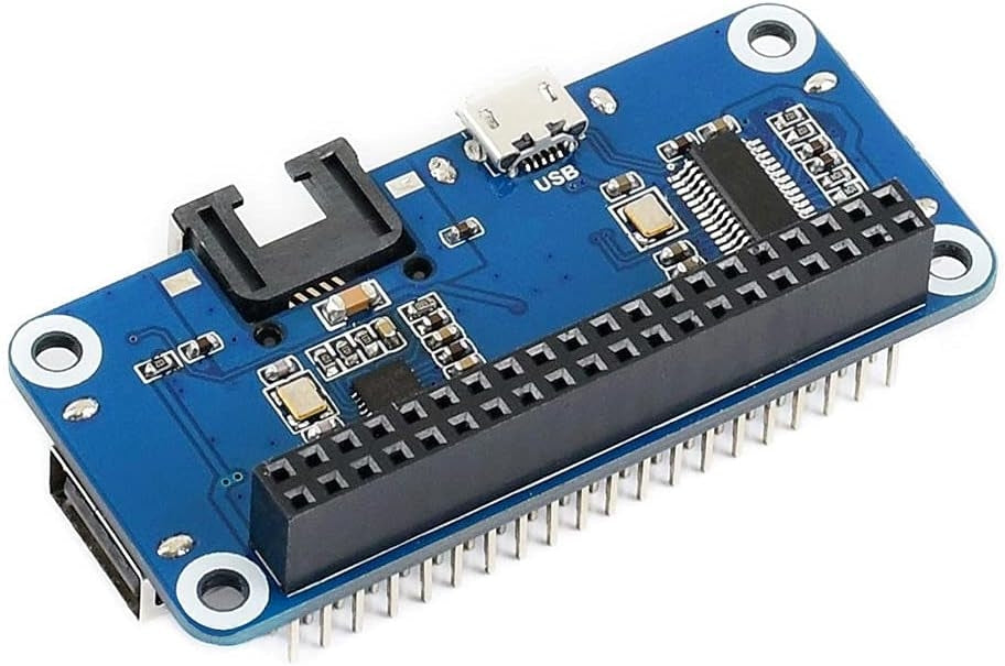 Waveshare Ethernet/USB HUB HAT Raspberry Pi:lle 1x RJ45 Ethernet-portti 3x USB-porttia Yhteensopiva USB 2.0/1.1 kanssa Sopii Zero/Zero W/Zero WH